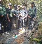 हंदवाड़ा के नागदानार जंगल में आतंकी ठिकाना ध्वस्त, AK-47 समेत भारी हथियार बरामद