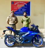 रियासी में नशा तस्करी के खिलाफ सख्त कार्रवाई, तस्कर की मोटरसाइकिल जब्त