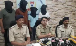 क्या जमशेदपुर में अपराध की योजना बना रहे थे चार बदमाश?
