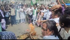 जमुई छात्रा बदसलूकी: पटना में राजद महिला विंग का विरोध मार्च, CM से इस्तीफे की माँग