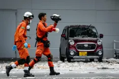 Japan PM Takaichi visits Kumamoto after 7.1 earthquake kills 16