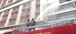 लखनऊ: जवाहर भवन की चौथी मंजिल में आग, 10 से अधिक दमकल गाड़ियों ने बुझाई; कोई हताहत नहीं
