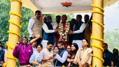 पंडित दीनदयाल उपाध्याय की 110वीं जयंती: झारखंड में BJP ने किया माल्यार्पण, 'अंत्योदय' का संकल्प दोहराया