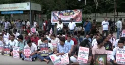 झारखंड सीजीएल परीक्षा रद्द: राज्य सचिवालय के बाहर अभ्यर्थियों का हंगामा, हाईकोर्ट जाने की चेतावनी