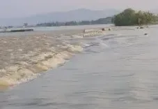 झारखंड: साहिबगंज में गंगा का जलस्तर चेतावनी स्तर से ऊपर, जिला प्रशासन ने जारी किया अलर्ट
