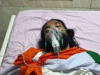 देवेंद्र नाथ महतो 9 दिन के अनशन के बाद अस्पताल में भर्ती, विधानसभा घेराव में पुलिस लाठीचार्ज