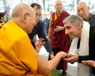 Did Jim Sarbh Capture a Serene Moment with the Dalai Lama?