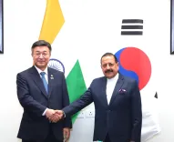 Jitendra Singh holds bilateral talks with Korea's Interior Minister