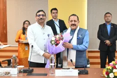 Jitendra Singh visits NESAC, hails space tech role in Northeast