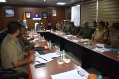 BRO chief reviews LoC road projects in J&K, inspects Project Sampark
