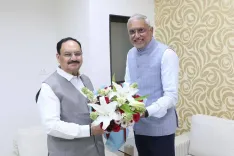 JP Nadda at VGRC South Gujarat concluding session in Surat