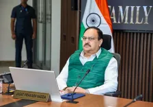 जेपी नड्डा की जयपुर तिरंगा यात्रा: शहीदों को नमन, 10 रक्त संग्रहण बसों को हरी झंडी