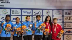 Jr World Cup Shooting: India shines in air pistol mixed team as Italy dominates skeet events (roundup)