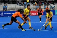 16वीं जूनियर महिला हॉकी नेशनल्स 2026: दूसरे दिन आंध्र प्रदेश, कर्नाटक और पुडुचेरी की जीत