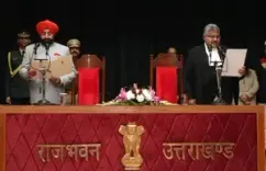 Justice Narendar G. sworn in as Chief Justice of Uttarakhand HC