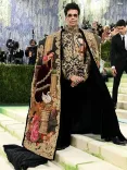 Karan Johar makes MET Gala debut in Raja Ravi Varma-inspired ensemble by Manish Malhotra