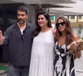 Karishma Tanna asks paps to stop zooming in on her baby bump