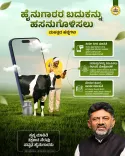 Karnataka CM Shivakumar Pledges SMS Alert System for Dairy Farmers