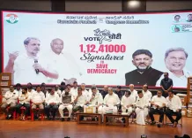 How Many Signatures Did Karnataka Congress Gather Against Voter Fraud?