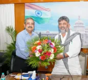 Karnataka CM Shivakumar demands fair Central funds share at NITI Aayog meet