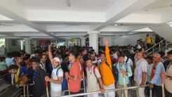 शारदीय नवरात्रि तीसरा दिन: कटरा से मिर्जापुर तक मां चंद्रघंटा के जयकारों से गूंजे शक्तिपीठ