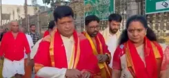 Will Kavitha's Divine Visit to Tirumala Propel Her Padayatra?