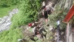 केदारनाथ : जंगलचट्टी के पास पैदल मार्ग पर पहाड़ी से बोल्डर गिरे, दो की मौत