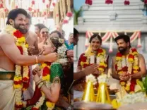 Keerthy Suresh marries longtime partner Antony Thattil in intimate
 ceremony on Goa