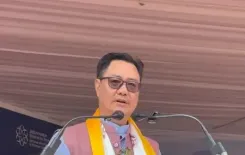 किरेन रिजिजू ने हिमाचल के केलांग में 26.75 करोड़ की सीवरेज योजना का किया शिलान्यास
