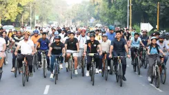 क्या केंद्रीय मंत्री मनसुख मांडविया ने 'संडे ऑन साइकिल' एंथम लॉन्च किया?