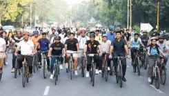 केंद्रीय मंत्री मनसुख मांडविया ने 'संडे ऑन साइकिल' एंथम लॉन्च किया