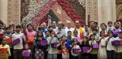 फरीदाबाद में PM मोदी का जन्मदिन: कृष्णपाल गुर्जर ने 500 दिव्यांगजनों को बांटीं निःशुल्क ई-स्कूटी