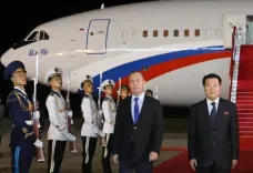 Key Russian and Chinese officials arrive in North Korea ahead of major anniversary
