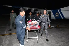 भारतीय तटरक्षक बल ने खराब मौसम में लक्षद्वीप से 66 वर्षीय मरीज को हवाई मार्ग से बचाया