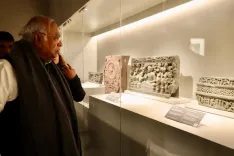 What Did Kharge Say About the Lord Buddha Relics Exposition?