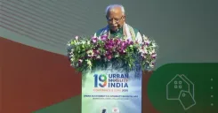 Khattar addresses valedictory session of Urban Mobility India 2026