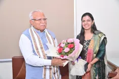 Khattar congratulates Karnal's Ananya Rana on IAS selection