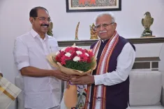 Khattar Meets Kerala Power Min, Discusses Key Allocations