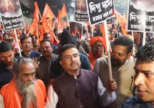 Will Bengal LoP Suvendu Adhikari Lead Delegation to B'desh Deputy High Commission Today?