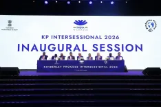 Kimberley Process 2026 Intersessional Meeting opens in Mumbai, India chairs talks on diamond trade