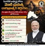Kishan Reddy Approves Tadicherla-II Coal Block for SCCL