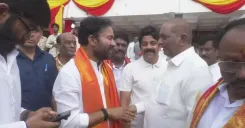 Kishan Reddy attends Bonalu celebrations at Telangana Bhavan, Delhi