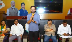 Kishan Reddy chairs BJP prep meet for Amit Shah's Nov 2 Hyderabad padayatra