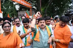Kishan Reddy Condemns Arrest of BJP Workers at Hyderabad Protest