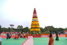 Kishan Reddy Flags Amberpet Bathukamma Fest Underway