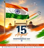 Kishan Reddy Greets Nation on 80th Independence Day
