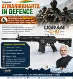 Kishan Reddy hails Hyderabad-made Ugram U-51 rifle entering CAPF service