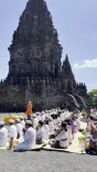 Kishan Reddy hails 'Om Namah Shivaya' at Prambanan during Modi visit