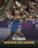 Kishan Reddy Hails PV Sindhu's Japan Open Triumph