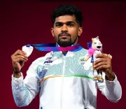 Kishan Reddy Hails Raja Muthupandi's CWG 2026 Silver